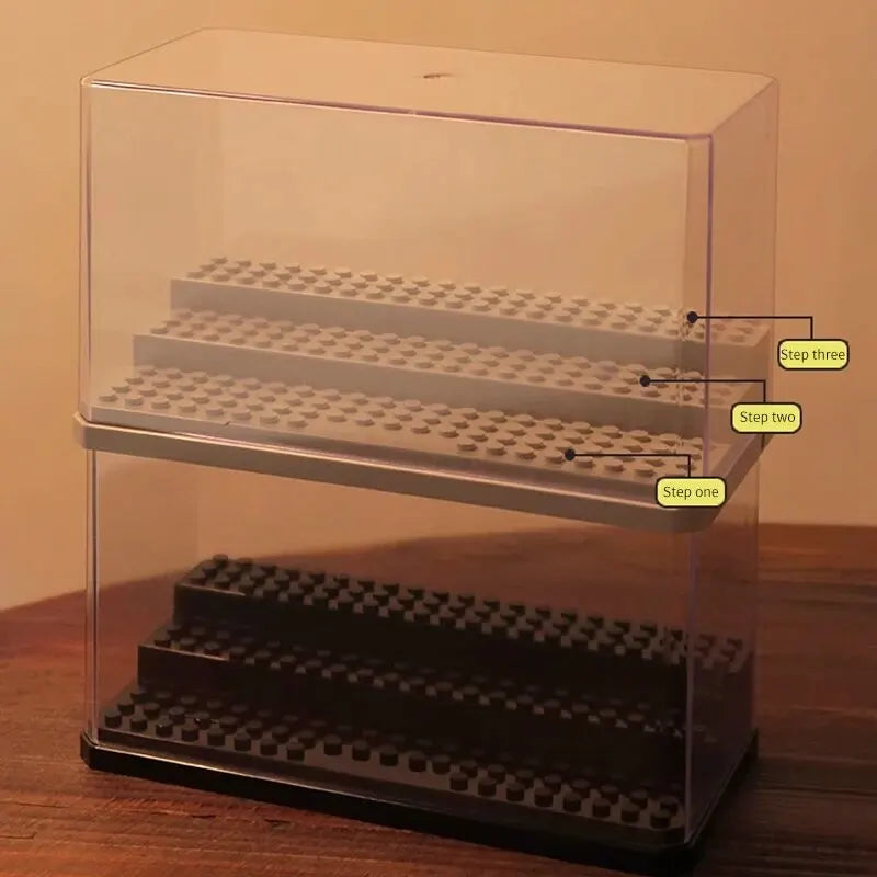 Exposez Vos Trésors avec Élégance : La Vitrine Empilable pour Figurines Lego