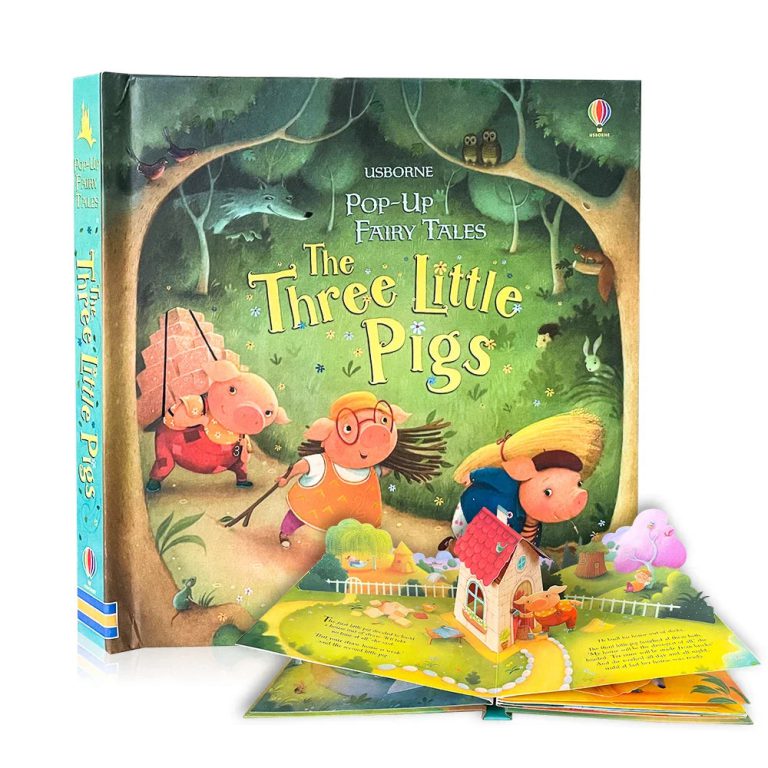 Explorez l’Enchantement des Trois Petits Cochons en Anglais grâce à Usborne