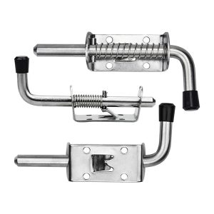 Protégez Vos Espaces avec Élégance et Fiabilité : La Révolution des Verrous à Ressort en Acier Inoxydable