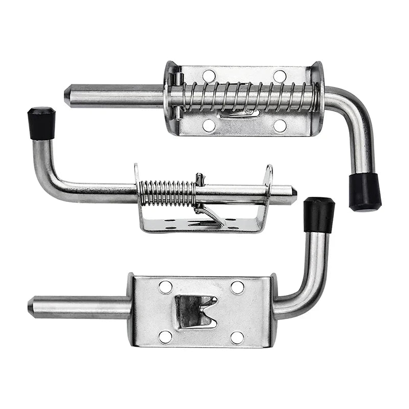 Protégez Vos Espaces avec Élégance et Fiabilité : La Révolution des Verrous à Ressort en Acier Inoxydable