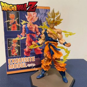 Revivez l’Intensité de Dragon Ball Z avec la Figurine Son Goku Super Saiyan 16cm