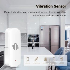 Détecteur de Vibration Zigbee Tuya : Le Gardien Intelligent pour une Maison Connectée en Toute Sérénité