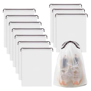Optimisez Votre Espace avec Style : Le Lot de 10 Sacs de Rangement Portables pour Chaussures