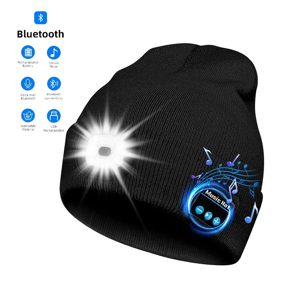 Restez au Chaud en Musique : La Révolution du Bonnet Bluetooth LED