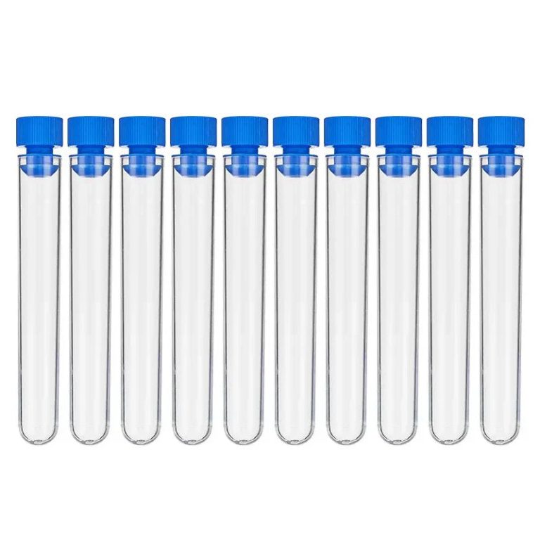 Optimisez Vos Expériences Scientifiques avec ce Lot de Tubes à Essai Transparents