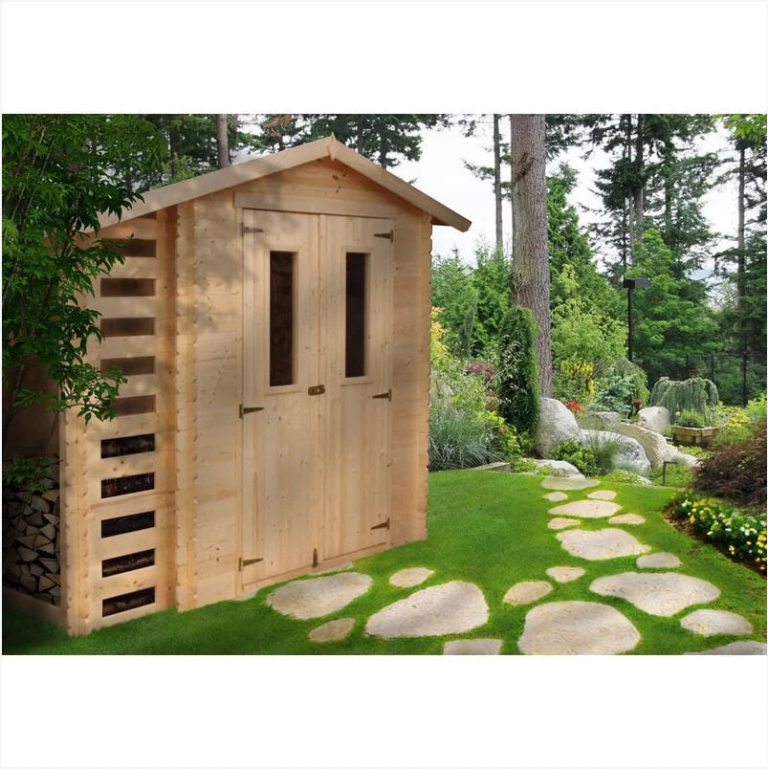 L’abri en bois qui transforme votre jardin en un véritable havre d’organisation
