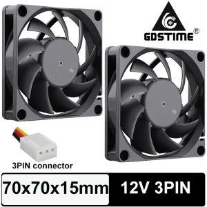 Optimisez le Refroidissement de Votre Système avec un Pack de Ventilateurs Axiaux 70mm x 15mm