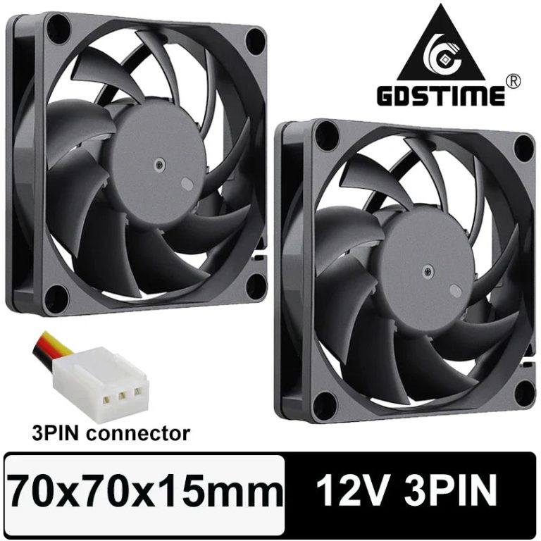 Optimisez le Refroidissement de Votre Système avec un Pack de Ventilateurs Axiaux 70mm x 15mm