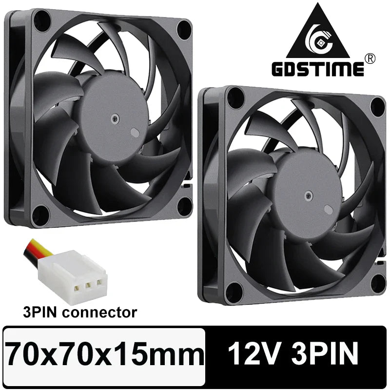 Optimisez le Refroidissement de Votre Système avec un Pack de Ventilateurs Axiaux 70mm x 15mm