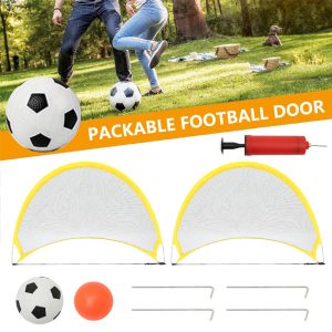 Un espace de jeu nomade : découvrez le but de football portable pour enfants