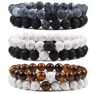 Retrouvez l’harmonie au quotidien avec ces bracelets de yoga en pierre naturelle