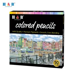 Révélez Votre Art avec Les H&B Oil Crayons Premium : L'Alliance Élégante de Couleurs et de Précision