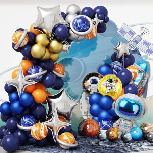 Embarquez pour une Fête Inoubliable : Le Kit Décoration Fête Spatiale qui Transforme Votre Univers