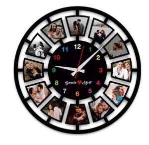 Réinventez Votre Décor : L'Élégance de l'Horloge Murale Personnalisée Instagram