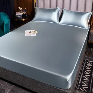 Le secret d’un sommeil élégant et confortable avec le Draps Housse Satin Lavable WOSTAR