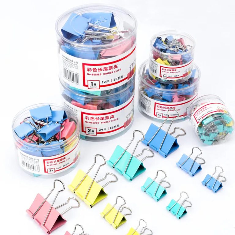 Réinventer l'Organisation Quotidienne grâce aux Mini Clips Métalliques Colorés