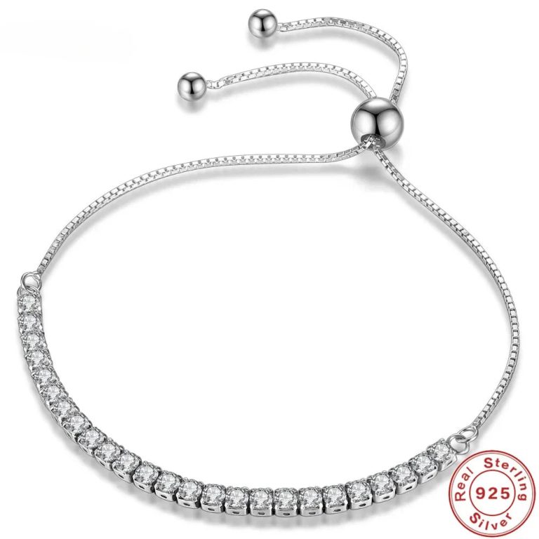 Révélez Votre Éclat : Le Bracelet SAIYE en Argent Sterling 925, Bijou Élégant et Raffiné