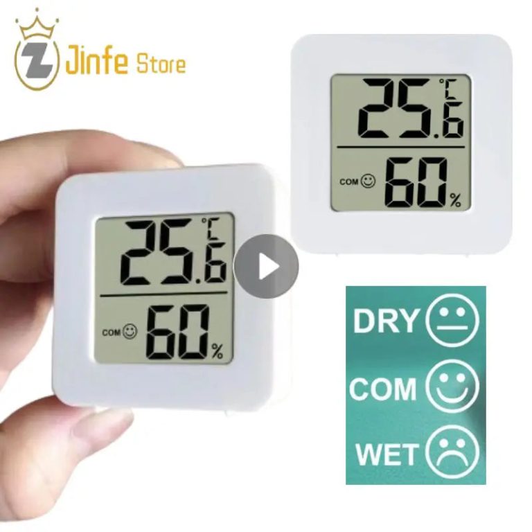 Un Confort Intérieur Réinventé grâce à un Thermomètre Mini LCD de Précision
