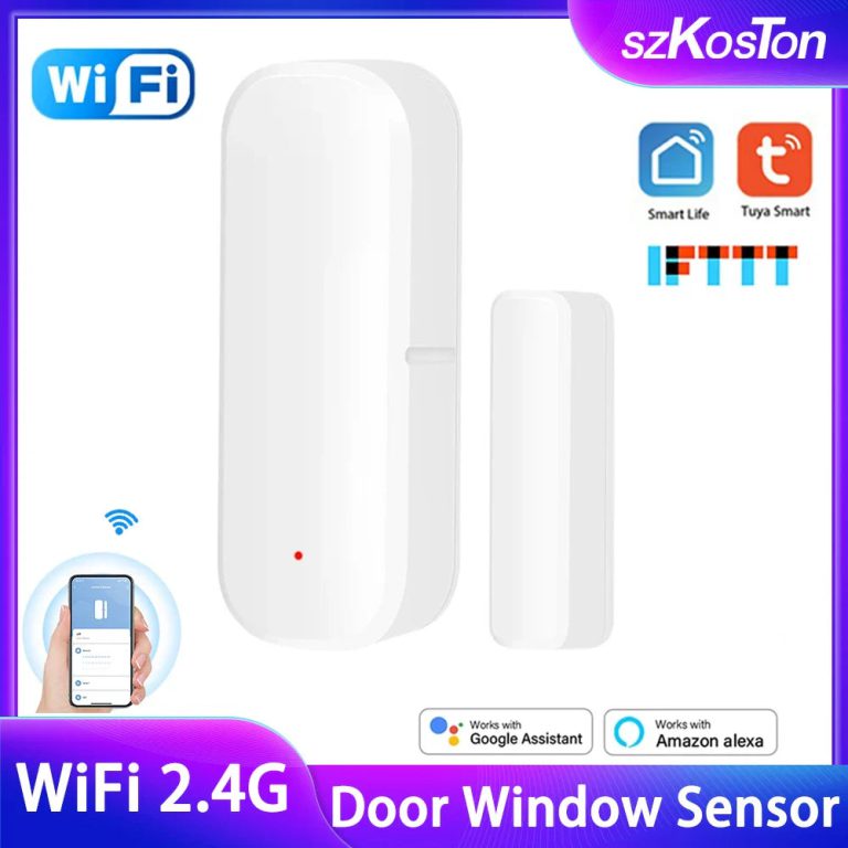 Sécurisez votre foyer avec le capteur WiFi Tuya Smart Home : un outil intelligent et discret