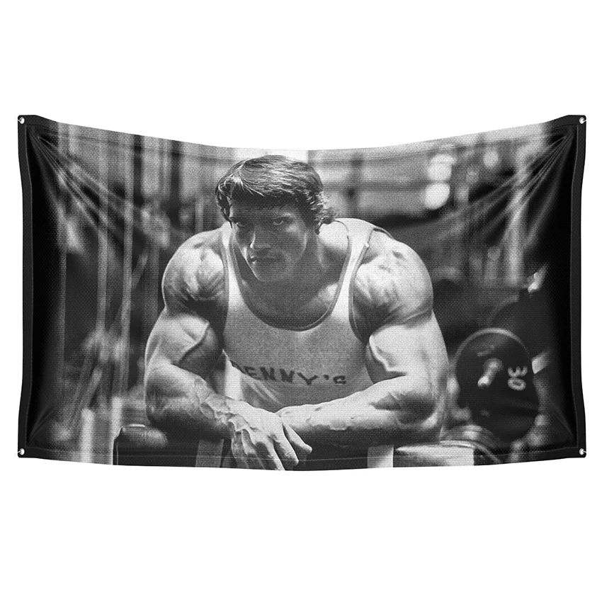 Boostez Votre Motivation avec un Poster Tapisserie Arnold Schwarzenegger Gym: L’Art de Transformer Votre Espace