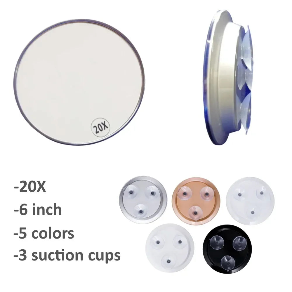 Redécouvrez la Perfection du Maquillage avec un Miroir Grossissant 20x Compact