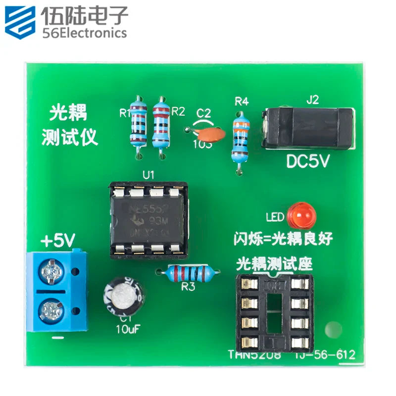 Plongez dans l’Univers de l’Électronique avec le Kit de Testeur d’Optocoupleur 555