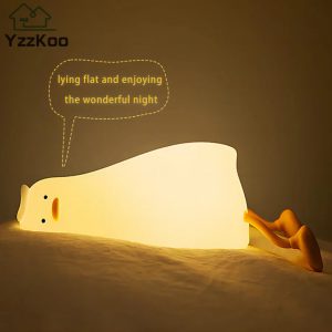 Des Nuits Enchantées pour les Tout-Petits : La Veilleuse LED en Forme de Canard qui Change Tout
