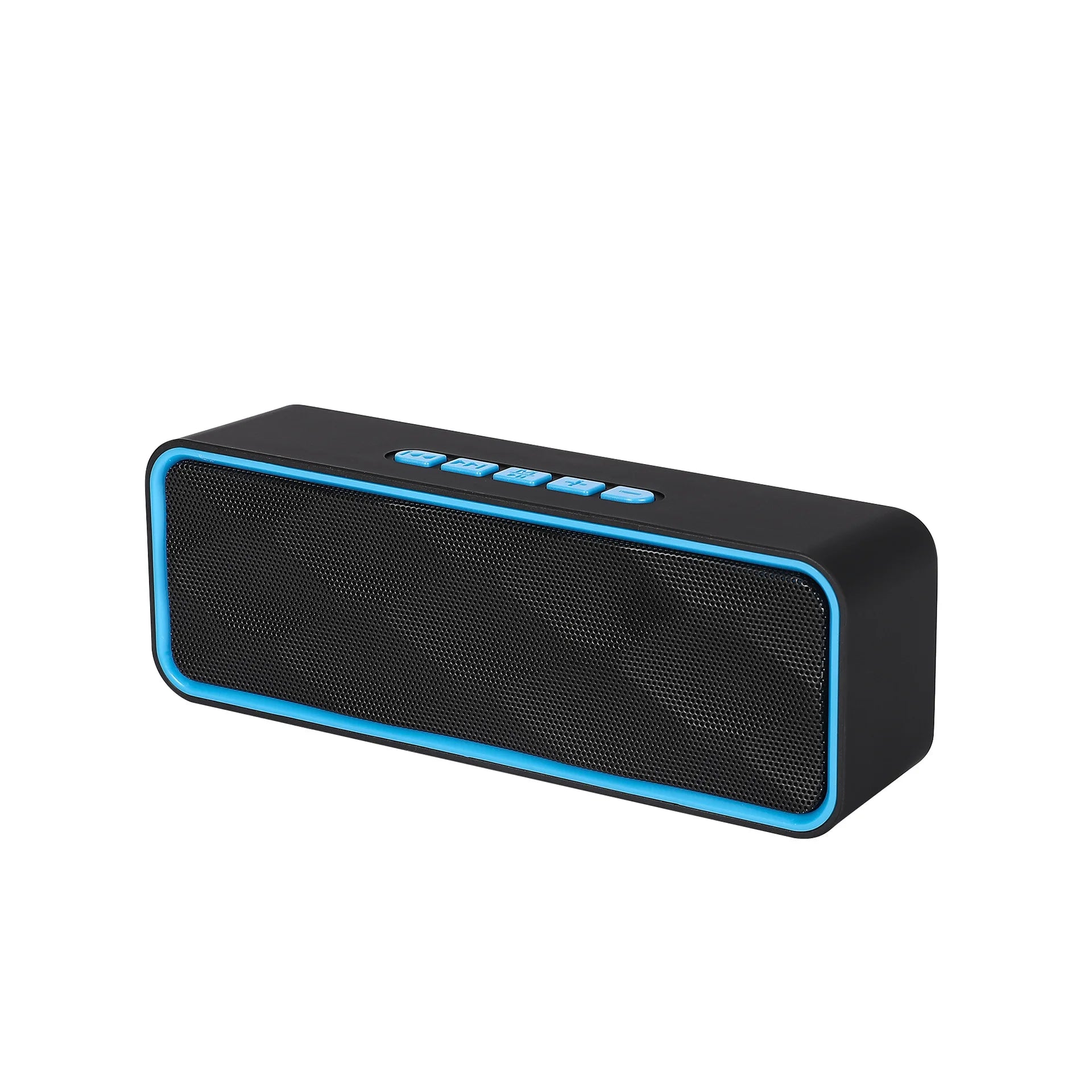Plongez dans une expérience sonore immersive avec cette enceinte Bluetooth portable mini dotée de Radio FM et Subwoofer