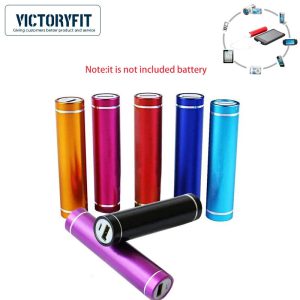 Libérez Votre Créativité avec le Kit DIY Power Bank en Métal Noir pour Batterie 18650