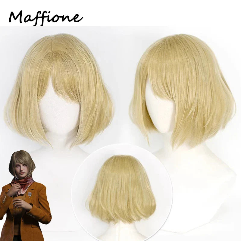 Un Look Inoubliable pour vos Événements Costumés : La Perruque Cosplay Ashley Graham Biohazard 4