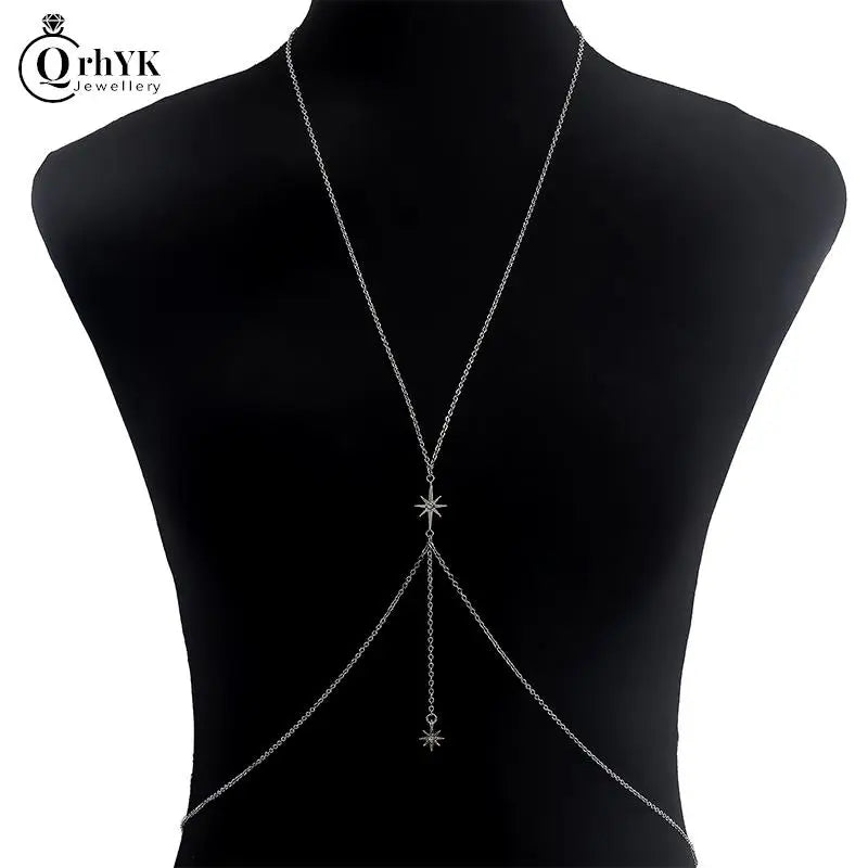 Rayonnez cet été avec une chaîne de corps qui sublime votre bikini