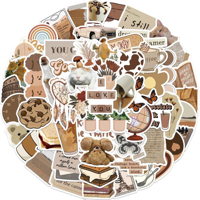 Exprimez Votre Individualité avec Ces Autocollants Rétro Art VSCO Graffiti