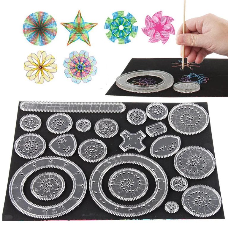 Laissez libre cours à l’imagination de vos enfants avec cet ensemble de Spirograph innovant