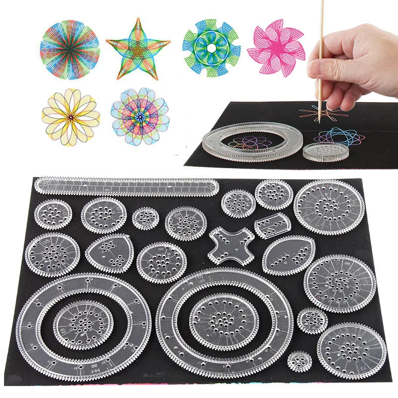 Laissez libre cours à l’imagination de vos enfants avec cet ensemble de Spirograph innovant