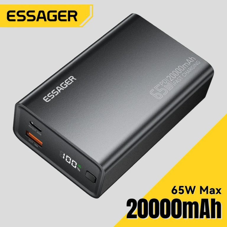 Découvrez la Révolution de la Charge Mobile avec la Power Bank Essager 20000mAh