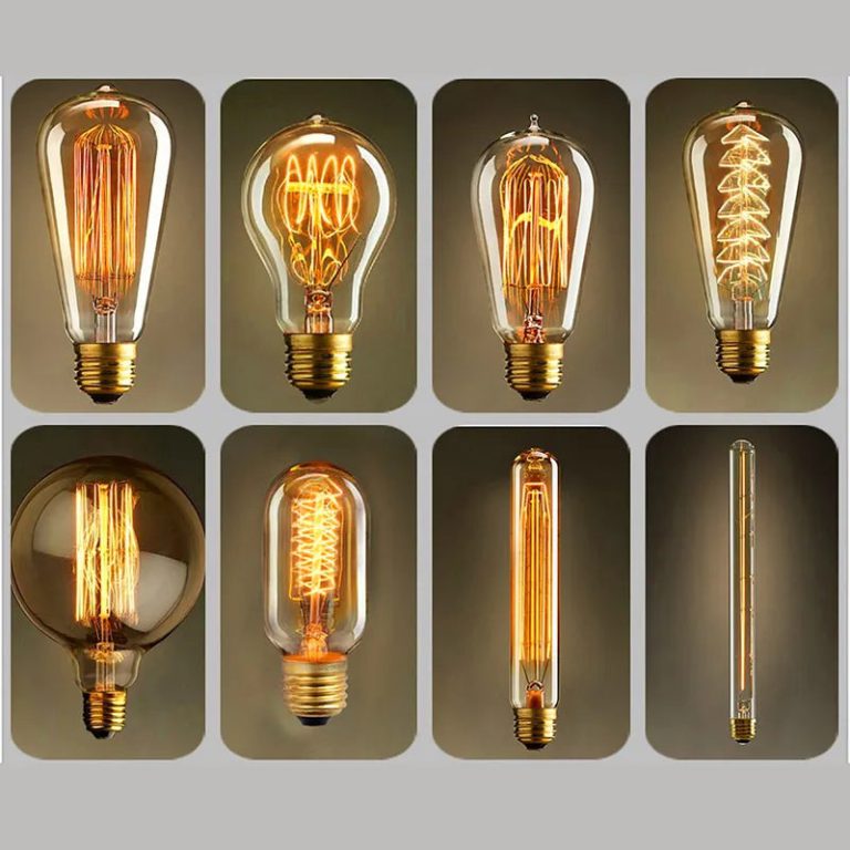 L'élégance du rétro : découvrez l'Ampoule Edison E27 40W 220V à Intensité Variable