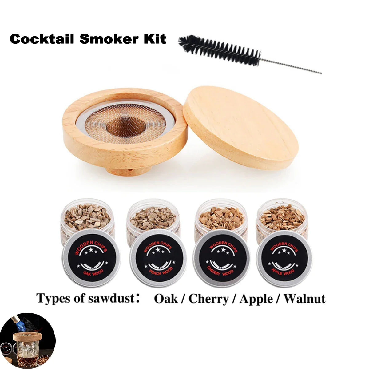 Révolutionnez vos cocktails : le kit de fumage qui éveille vos papilles