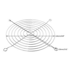 Optimisez la Sécurité et la Performance de Votre Ventilateur avec une Grille en Fer Innovante