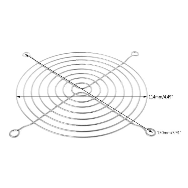 Optimisez la Sécurité et la Performance de Votre Ventilateur avec une Grille en Fer Innovante