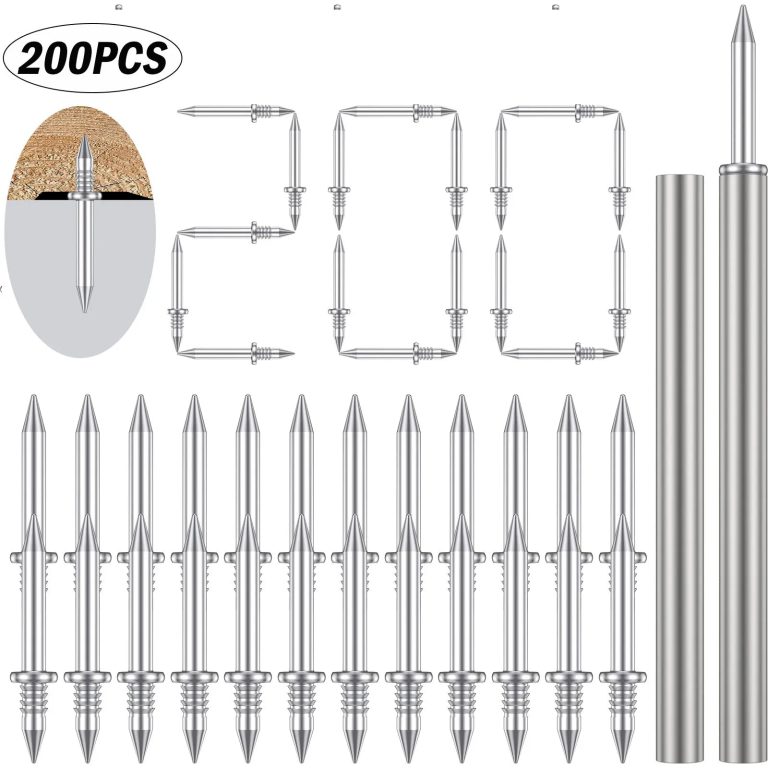 Révélez l’art de la fixation discrète avec des clous innovants