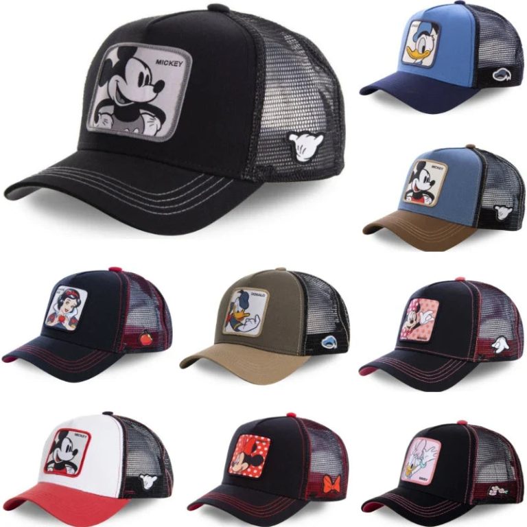 Touchez l’Art et le Fun avec cette Casquette Baseball Inspirée des Univers Disney et Anime