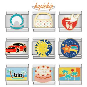 Charme Gâteau d'Anniversaire Soleil Lune: L'accessoire symbolique qui sublime vos bracelets