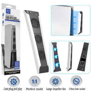 Boostez les performances de votre PS5 grâce à un support vertical innovant et un système de refroidissement ultra-performant
