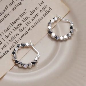 Boucles d'oreilles créoles argent sterling 925 – L'élégance intemporelle qui sublime votre style