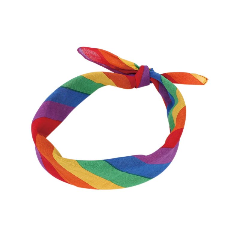 Élevez Votre Look Sportif avec le Bandeau Arc-en-Ciel en Coton pour Filles