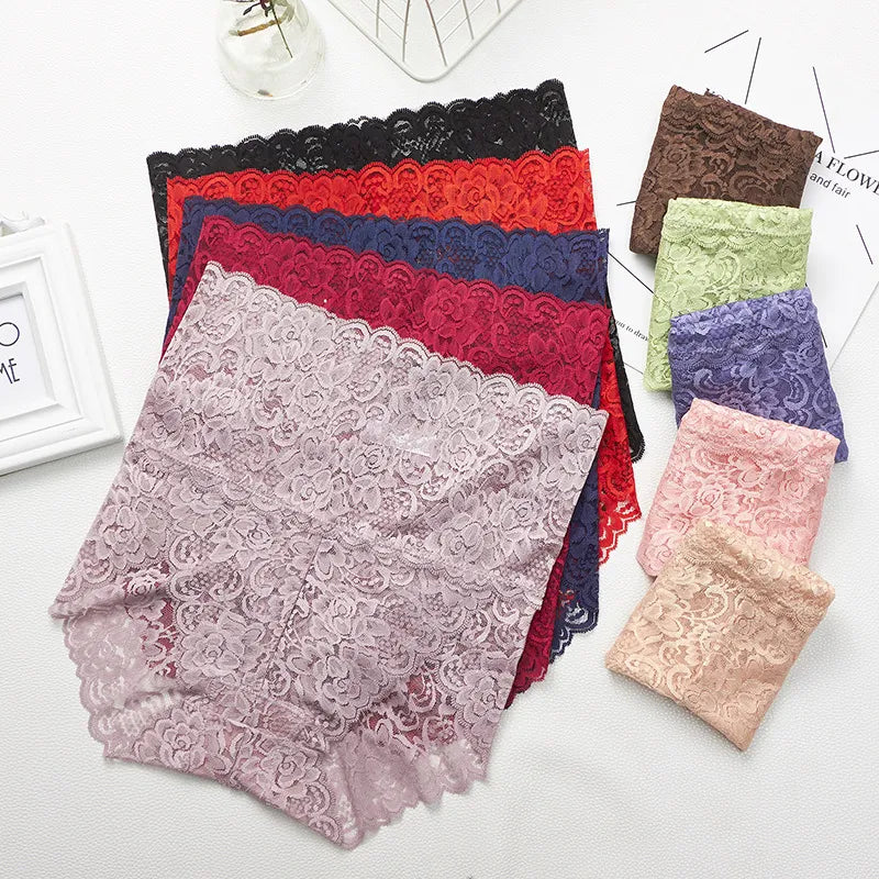 Redécouvrez l'Élégance et le Confort avec ces Culottes en Dentelle Taille Haute