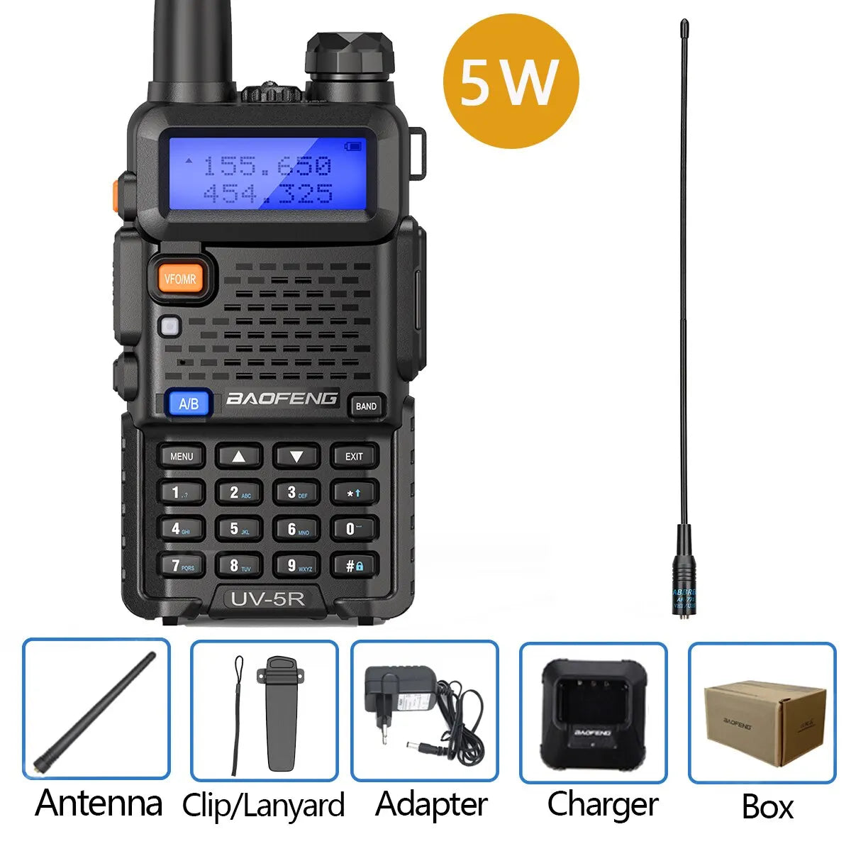 Communiquez sans limites : Explorez le potentiel du Talkie-walkie Baofeng UV-5R