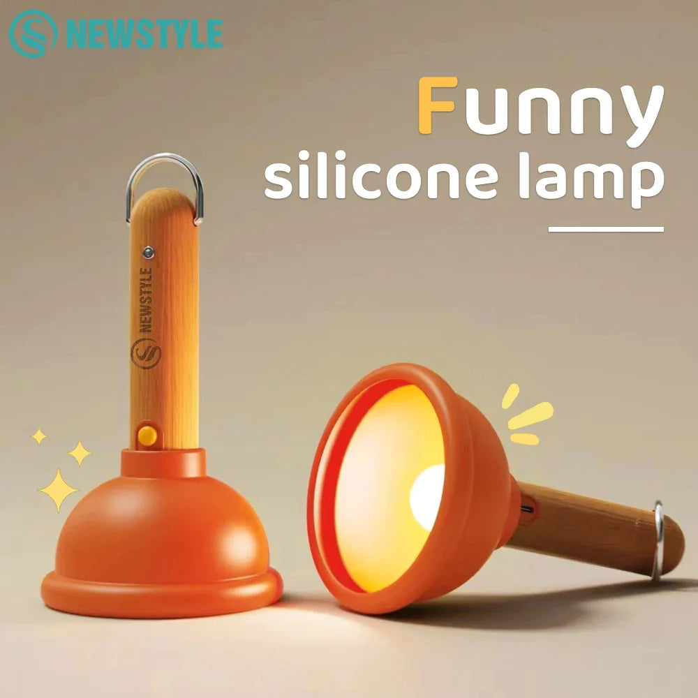 Apaiser les Nuits et Éveiller l'Imaginaire avec la Veilleuse LED Silicone Ventouse