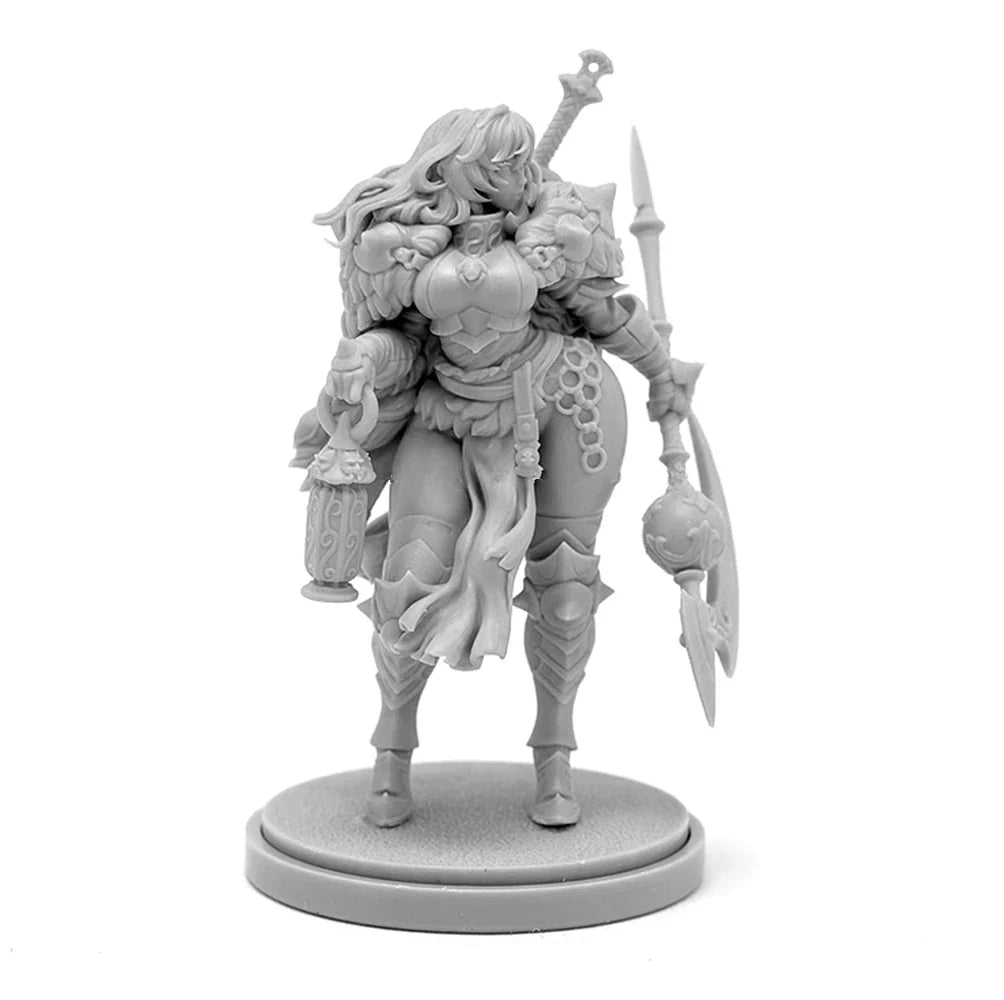 Plongez dans l’univers du modélisme avec le kit en résine Kingdom Death KD Beauté Soldat Déesse 410