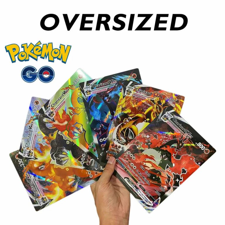 Plongez dans l'univers éblouissant des Cartes Pokémon surdimensionnées : Un must pour les passionnés